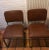 Thonet model B32 in brown simili Early chroom with traces and patina off time Produced from 1935 till 1950. Signed or...