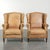 Wing Club Chairs in Light Cowhide Leather, Set of 2 For Sale - Image 16 of 16