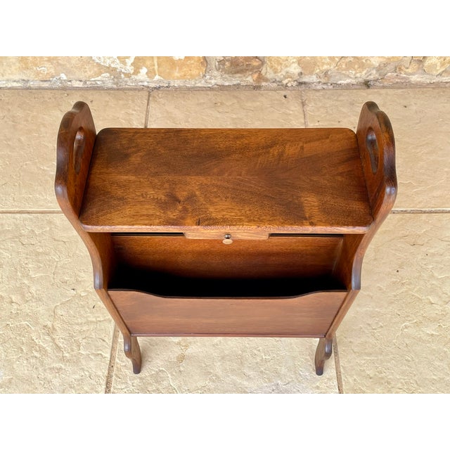 Vintage Side Table with Magazine Rack, 1960s For Sale - Image 4 of 18