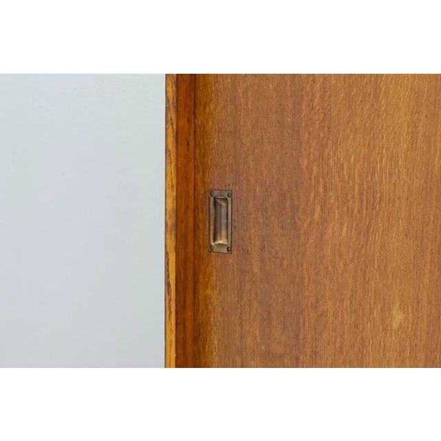 Vintage Bookcase in Oak For Sale - Image 5 of 8