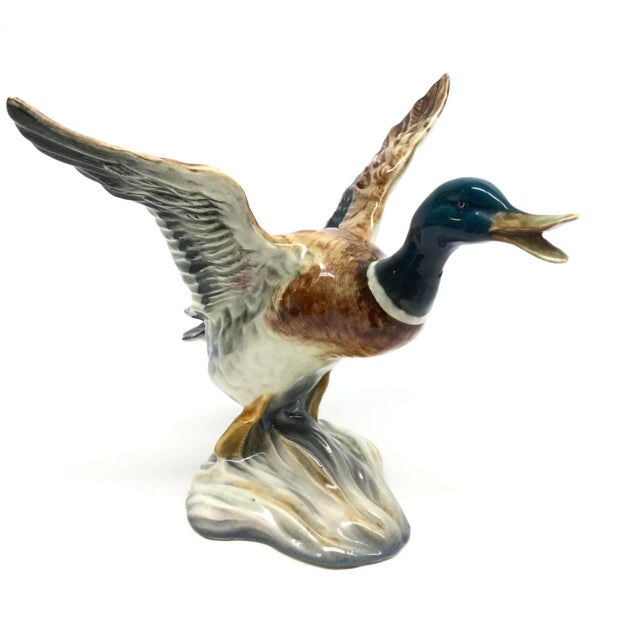 Vintage Beswick Porcelain Mallard Duck England For Sale - Image 13 of 13