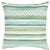 Contemporary Schumacher Fremont Indoor/Outdoor 22" Pillow in Green For Sale - Image 3 of 3