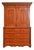 Swedish 18th Century Painted Linen Press For Sale