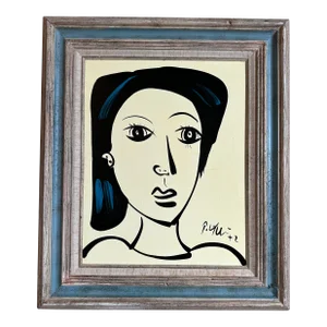 1972 Original Peter Keil Painting Framed