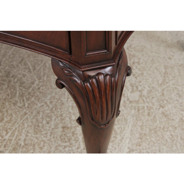 Sligh Limited Edition Leather Top Desk For Sale - Image 13 of 18