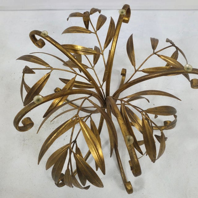 Glass Floral Side Table by Hans Kögl, 1970s For Sale - Image 7 of 8