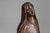 Mid-Century Modern Large Holy Maria Statue in Bronze Painted Plaster, Belgium, 1930s For Sale - Image 3 of 12