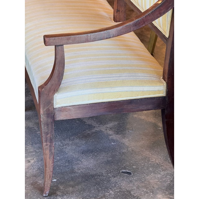 Early 19th Century Empire Settee For Sale - Image 15 of 15