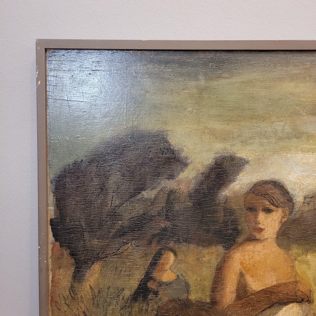 Agustín Carrera, Roquelaure, 1920s, Oil on Board For Sale - Image 15 of 18