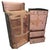 Textile French Fitted Steamer Trunk, 1900 For Sale - Image 7 of 7