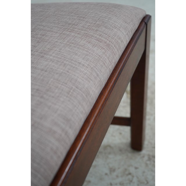 Set of 8 Hickory Chair Co Mahogany Dining Room Chairs For Sale - Image 17 of 18