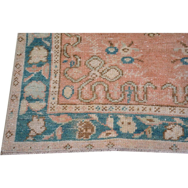 Turkish Vintage Turkish Anatolian Hand Knotted Wool Rug, 2'10x5'8 For Sale - Image 3 of 5