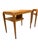 Pair of matching maple Mersman side tables with a small shelf underneath. Professionally restored by us. In excellent...