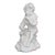 Porcelain White Cherub Wearing a Scarf Sculpture Figurine Made in Italy For Sale