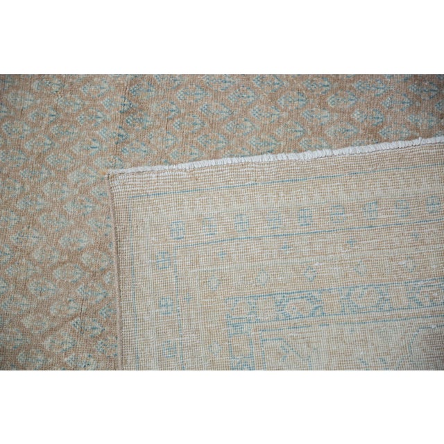 Textile Vintage Distressed Mir Sarouk Carpet - 7' x 10'1" For Sale - Image 7 of 10