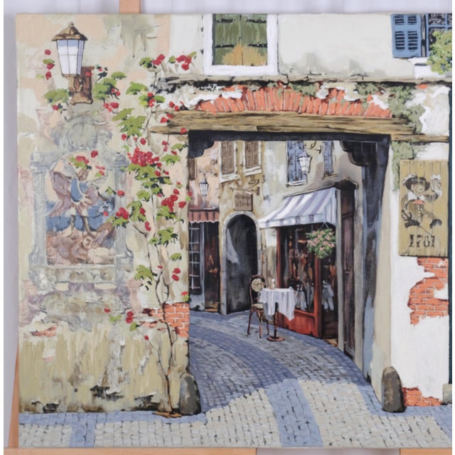 Excellent Condition 1997 Unframed Serigraph Viktor Shvaiko "La Rapiere Canv Delux" Artist Hand Signed and Numbered Limited...