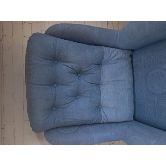 Vintage Wingback Lounge Chair, 1990s For Sale - Image 14 of 17