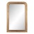 19th Century French Louis Philippe Style Gilded Mirror 55"h X 37.5"w For Sale