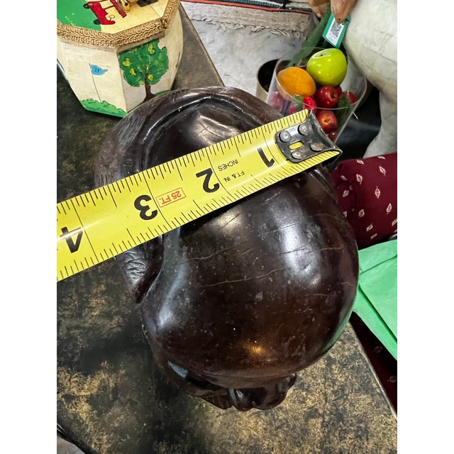 Hand Carved Wooden Figurative Sculpture For Sale In Atlanta - Image 6 of 8