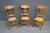 Brown Set of 4 Larkin No. 1 Press Back Quarter Sawn Oak Side Chairs For Sale - Image 8 of 15