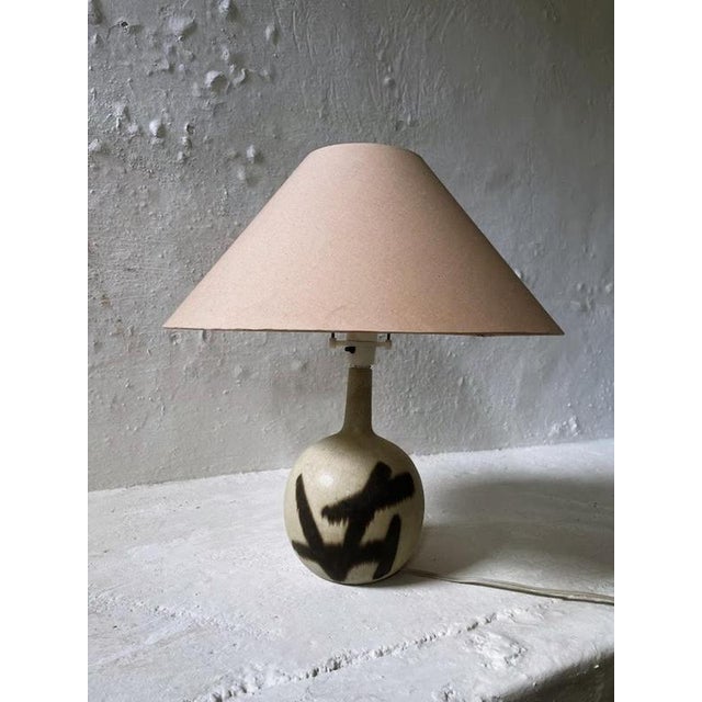 Ceramic Table Lamp by Eigil Hinrichsen, Denmark, 1960s For Sale - Image 4 of 11