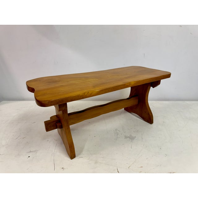 Mid-Century Elm Coffee Table, 1960s For Sale - Image 11 of 14