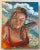 “Beach Day”, Figurative Oil Painting, Portrait of a Girl, Coastal Art For Sale - Image 4 of 8