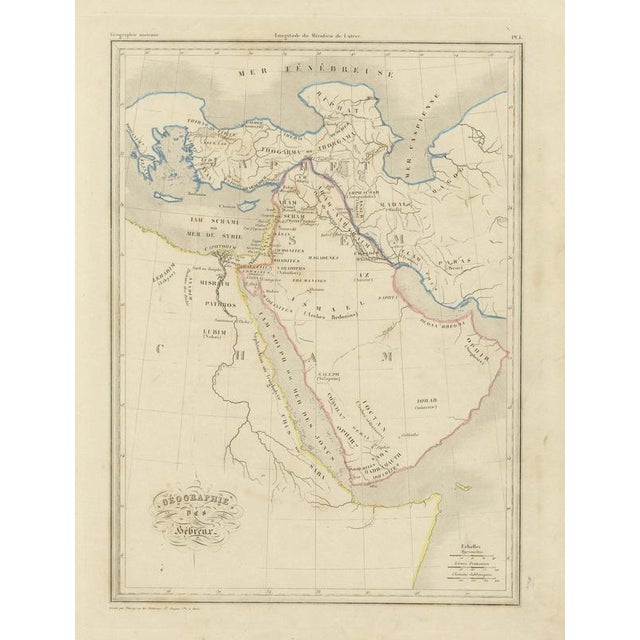 Antique Map of the Biblical Lands For Sale - Image 9 of 9
