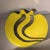 Freeform Cup Yellow and Black Glazed Ceramic by Elchinger, France, 1960 For Sale - Image 11 of 15