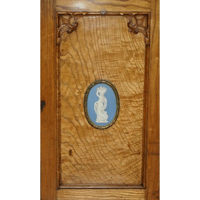 Antique Victorian Oak Cupboard, 1840s For Sale - Image 13 of 18