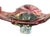 Glass Murano Glass Footed Bowl Emerald Green, Pink & Clear, Italy, Late 20th Century For Sale - Image 7 of 7