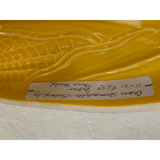 Ceramic Vintage Ceramic Mold of Corn For Sale - Image 7 of 9