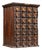 Late 19th Century Oak Tramp Art Screw Cabinet by J. D. Warren For Sale