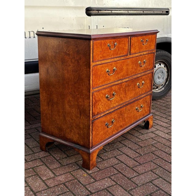 Georgian Walnut Chest of Drawers For Sale - Image 13 of 18