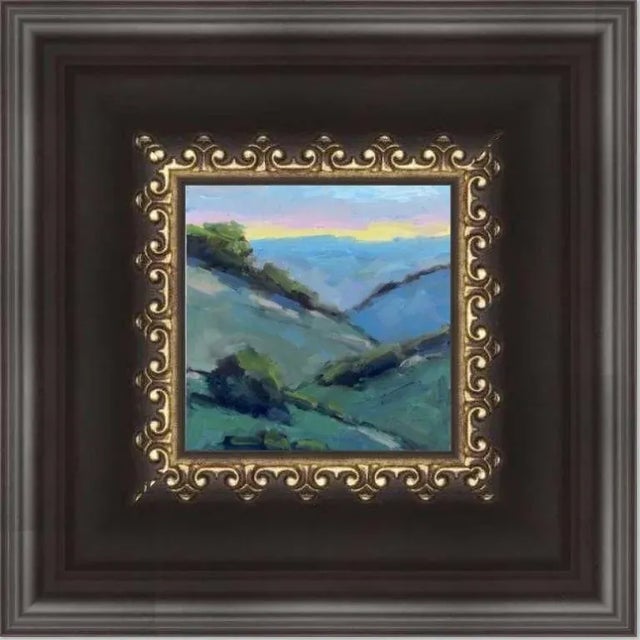 Quiet Places & Journeys — Mt. Diablo Sunset (Original Oil Landscape) For Sale - Image 9 of 9