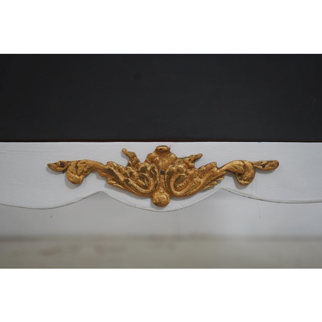 Pair of French Louis XV Style Painted Commode Chests For Sale - Image 16 of 18