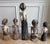 Wood Mid 20th Century Balinese Hand-Carved Wood Figures – Sculptural Primitive Collection, Set of 5 For Sale - Image 7 of 8