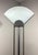 Italian Floor Lamp in Steel Tear Plate and Glass, 1980s For Sale - Image 6 of 18