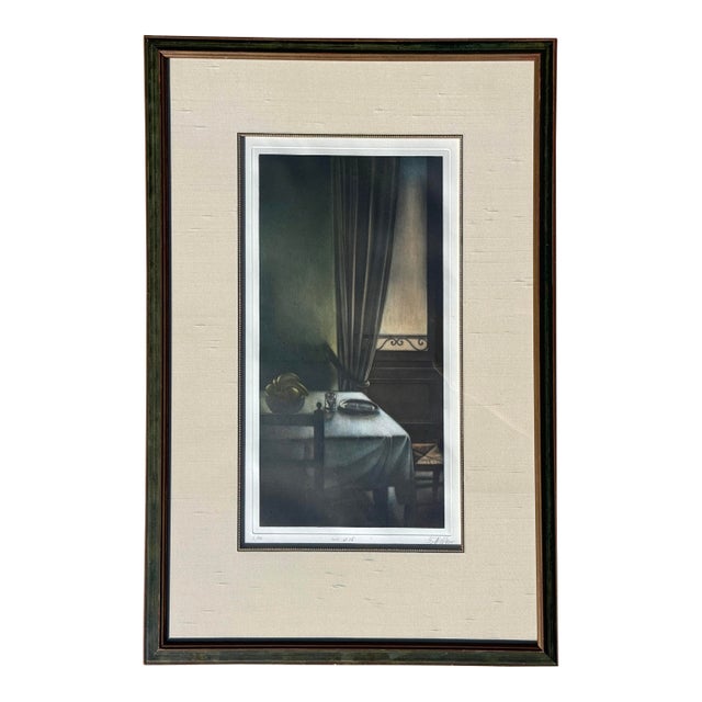 Late 20th Century Soir d'Été by Christian Wouters | Framed Limited Edition Mezzotint, 7/99 For Sale
