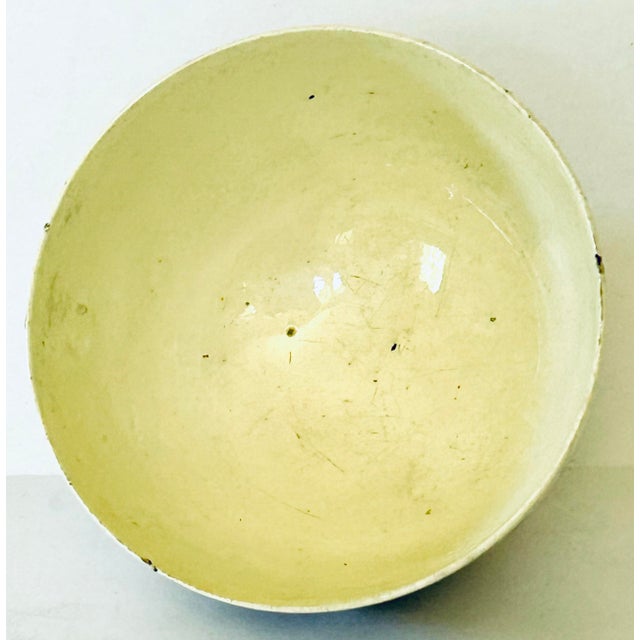 Vanilla 18th C. English Transfer Ware Teacup and Saucer For Sale - Image 8 of 8