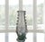 Art Glass Vase With Textural Applied Floral Grass Design For Sale - Image 15 of 18
