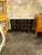 Vintage French Louis XVI Jansen Style Black Lacquered Chest For Sale - Image 9 of 13