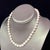 White Akoya Pearl Necklace 14k Yellow Gold Certified For Sale - Image 8 of 10