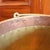 Copper Large Copper and Brass Studded Kindling Bucket For Sale - Image 8 of 10
