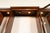 Wood Kittinger Georgian Carved Mahogany Lighted Breakfront Bookcase Cabinet, Circa 1960s For Sale - Image 7 of 11