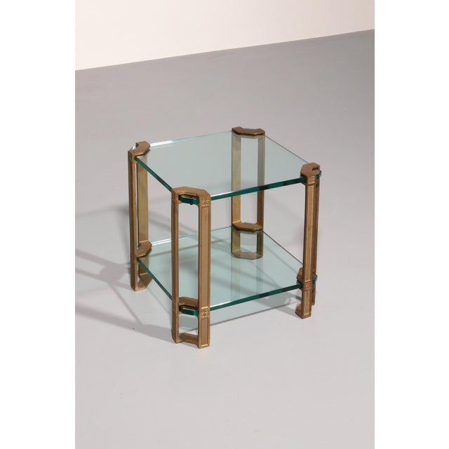 T24 Coffee Table in Double Glass by Peter Ghyczy, 1970 For Sale - Image 10 of 10