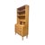 Vintage mid-century Danish modular secretary bookcase in hand-carved quartersawn white oak by Danish designer Henning...
