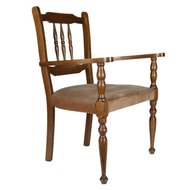 Armchair with Armrests, Italy, 1960 For Sale - Image 4 of 16