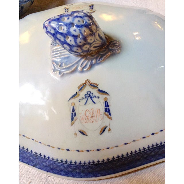 Chinese Covered Serving Dish For Sale - Image 4 of 5