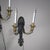 Neoclassical Antique Ebonized Bronze & Brass Figural Indian Chief Wall Sconces C1920 - a Pair For Sale - Image 3 of 7